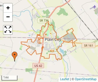 Area schools map